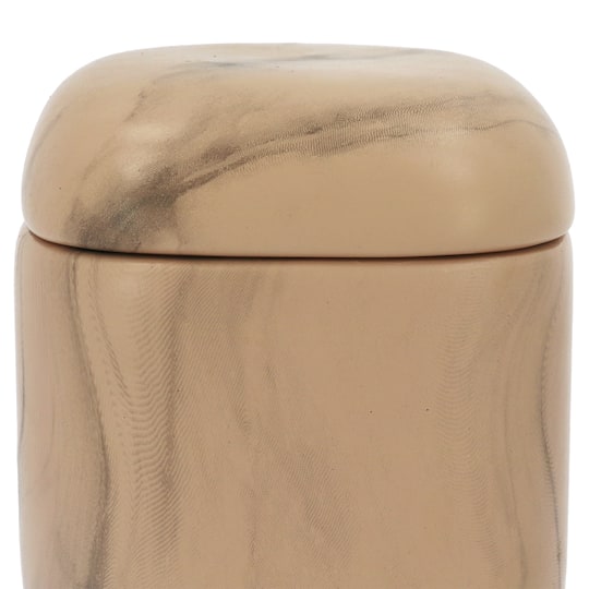 Marbled Ceramic Container by Ashland